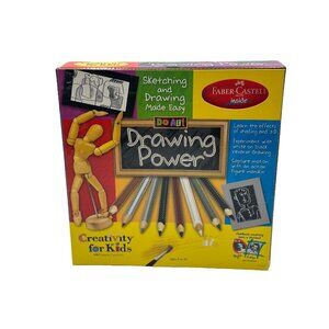 NIP NRFB Faber Castell Drawing Power Set Learn to Draw Sketching and Drawing